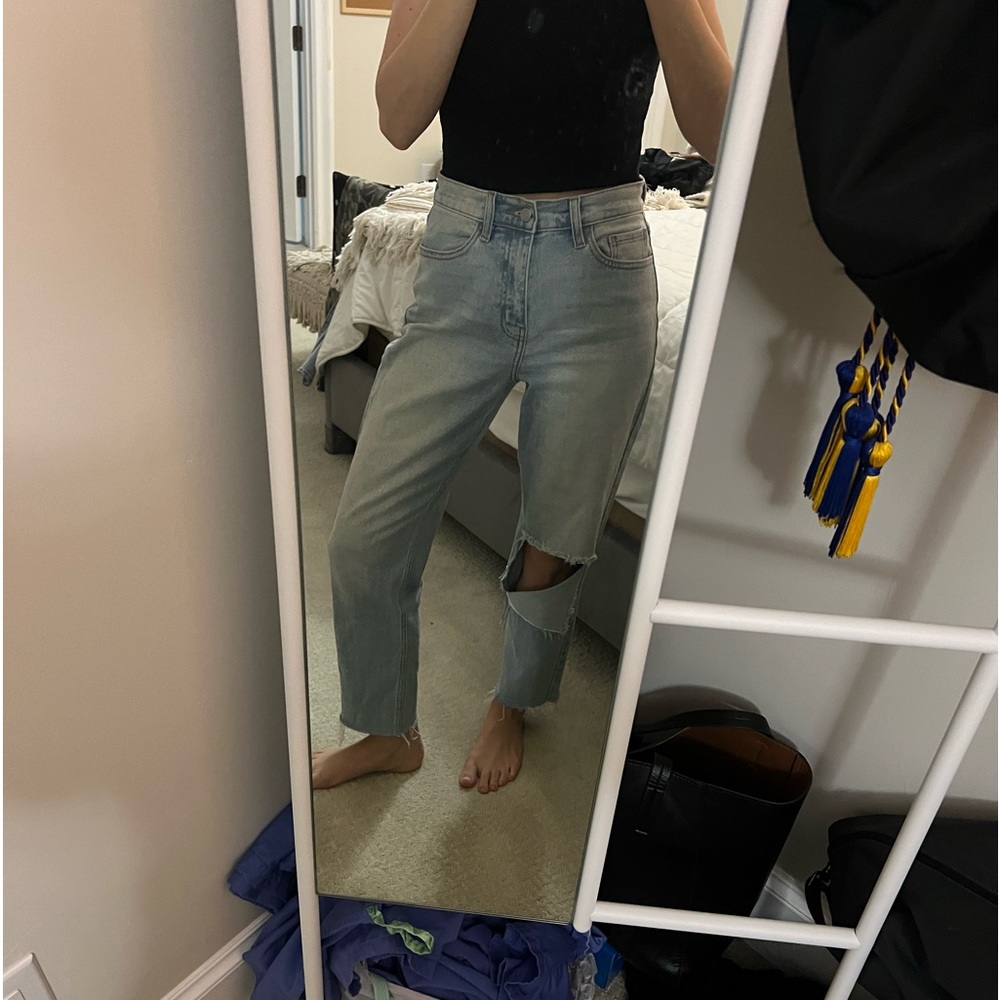 Talulah Cello Straight Leg Denim Jeans